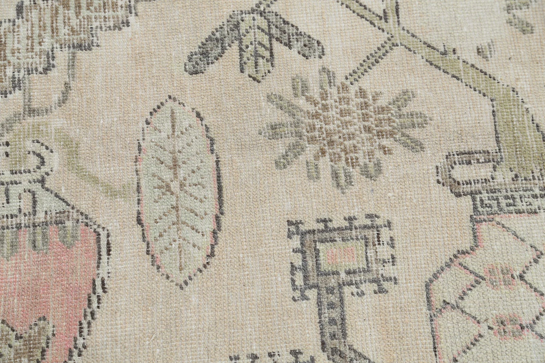 Turkish Khotan Runner Rug 5' 5" x 11' 2" Hand-Knotted | No. AT80322