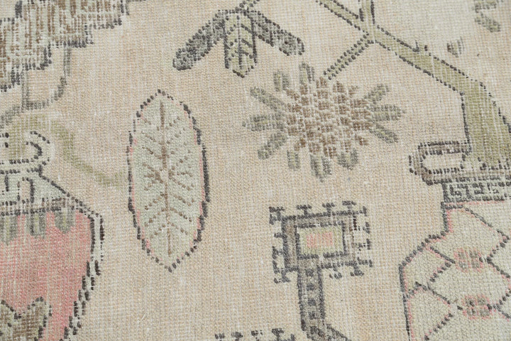 Turkish Khotan Runner Rug 5' 5" x 11' 2" Hand-Knotted | No. AT80322