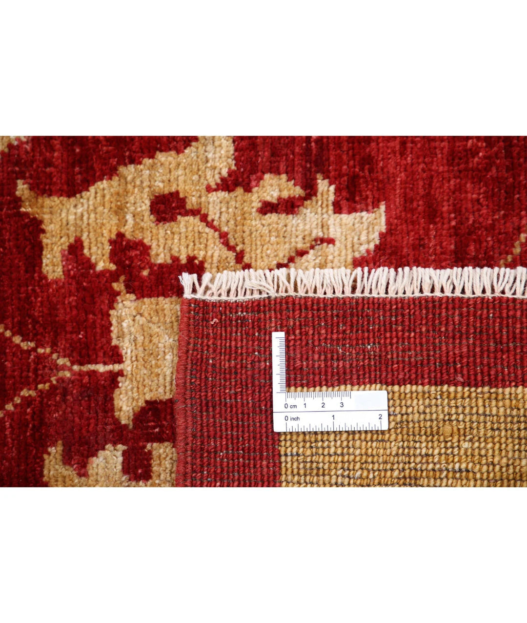 Afghan Modcar Rug 8' 3" x 9' 5" Hand-Knotted | No. AT80442