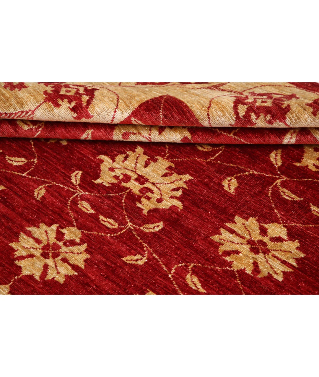 Afghan Modcar Rug 8' 3" x 9' 5" Hand-Knotted | No. AT80442