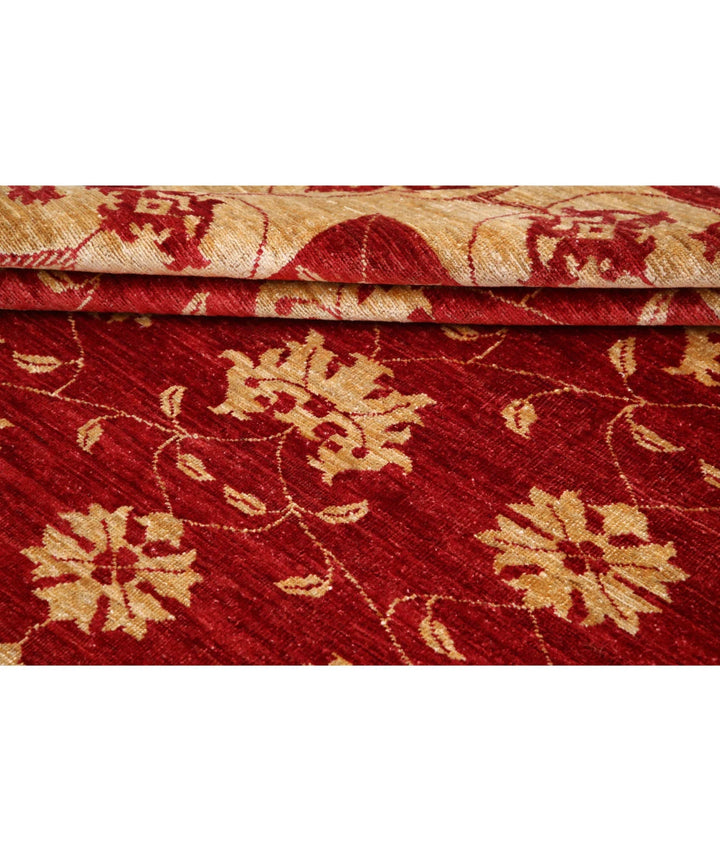 Afghan Modcar Rug 8' 3" x 9' 5" Hand-Knotted | No. AT80442