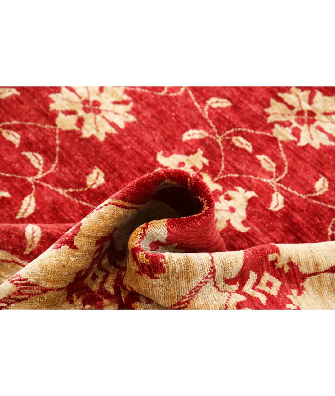 Afghan Modcar Rug 8' 3" x 9' 5" Hand-Knotted | No. AT80442
