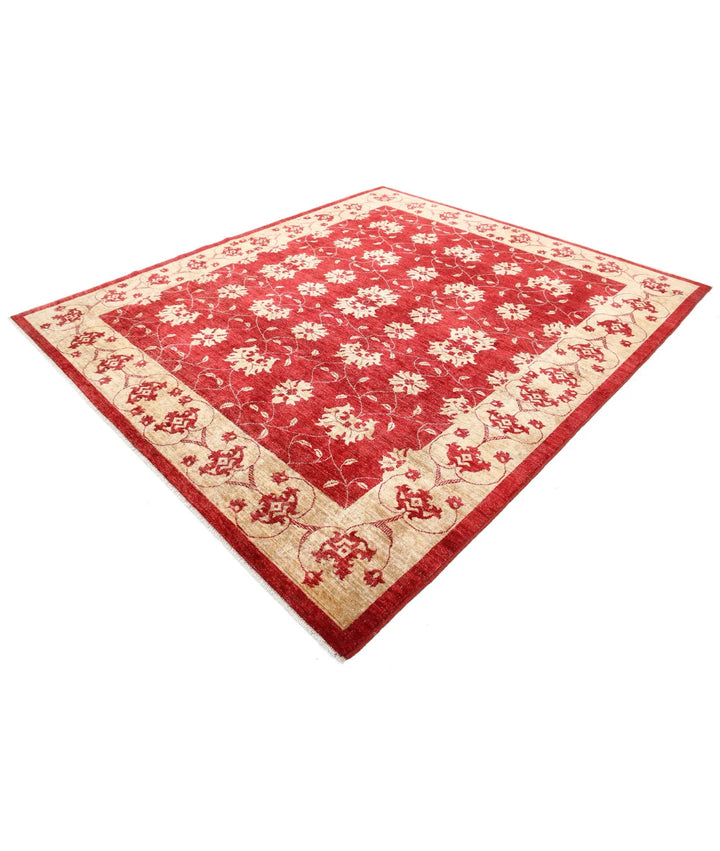 Afghan Modcar Rug 8' 3" x 9' 5" Hand-Knotted | No. AT80442