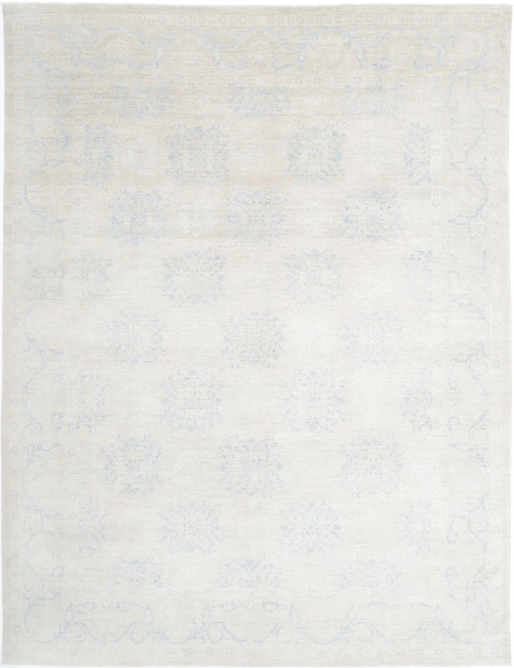 Afghan Serenity Rug 9' 1" x 12' 1" Hand-Knotted | No. AT80500