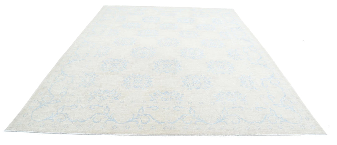 Afghan Serenity Rug 9' 1" x 12' 1" Hand-Knotted | No. AT80500