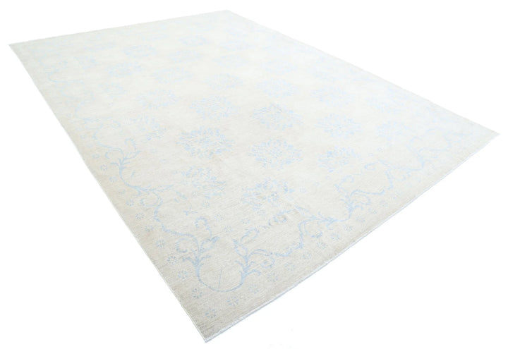 Afghan Serenity Rug 9' 1" x 12' 1" Hand-Knotted | No. AT80500