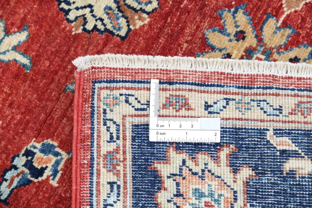 Afghan Ziegler Rug 3' 9" x 5' 9" Hand-Knotted | No. AT80692