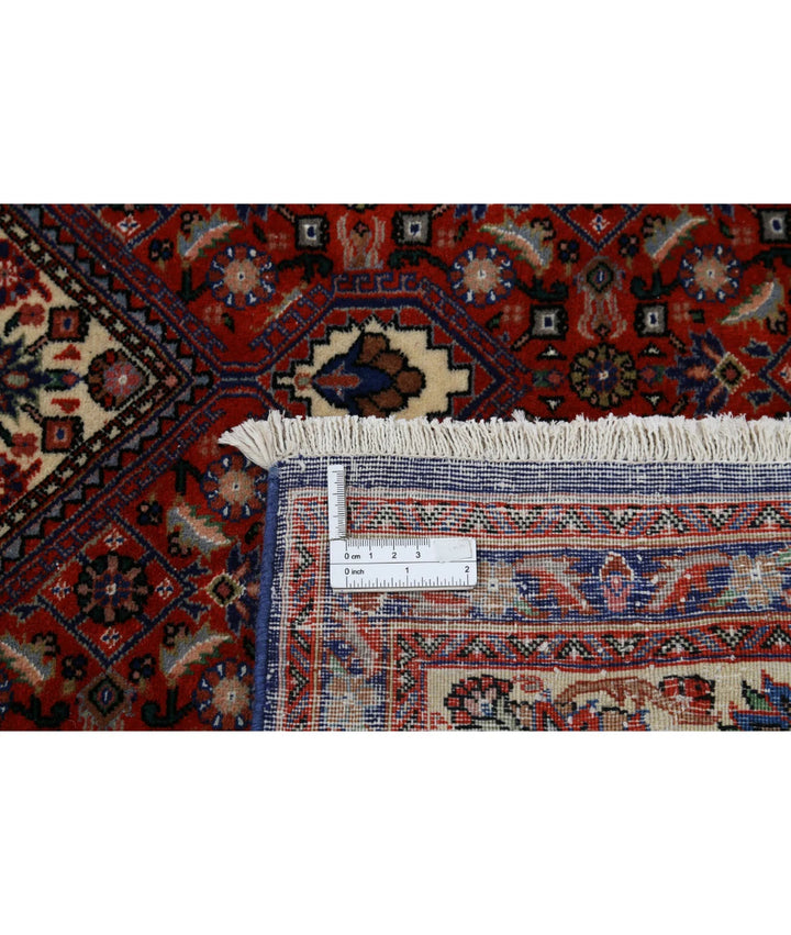 Persian Bijar Rug 6' 7" x 9' 11" Hand-Knotted | No. AT80757
