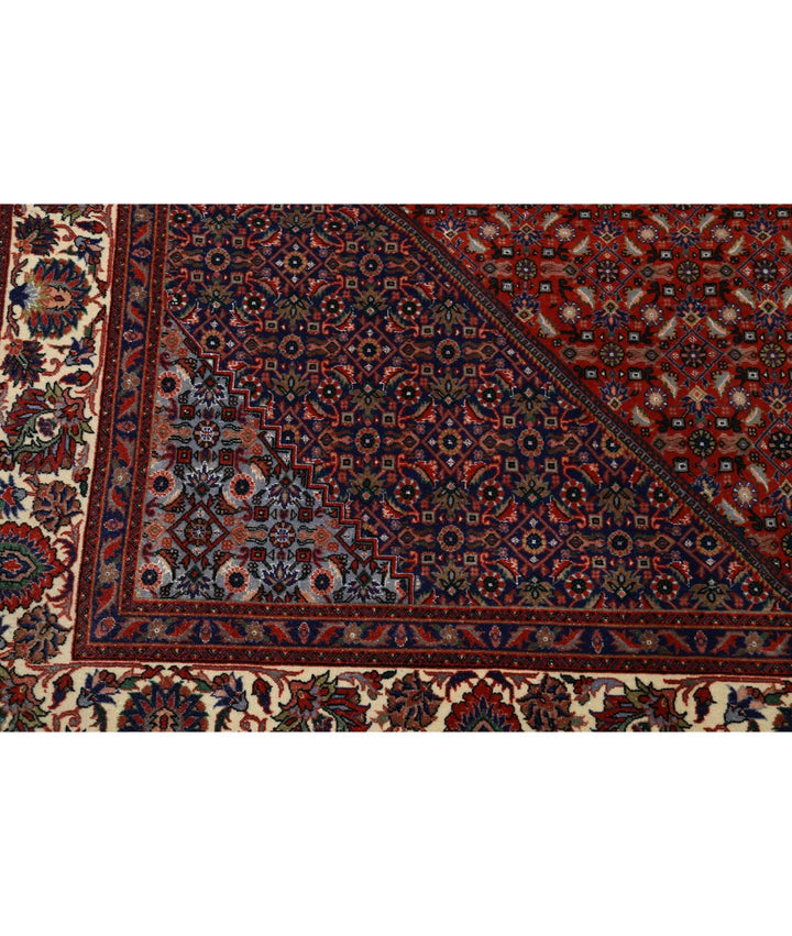Persian Bijar Rug 6' 7" x 9' 11" Hand-Knotted | No. AT80757
