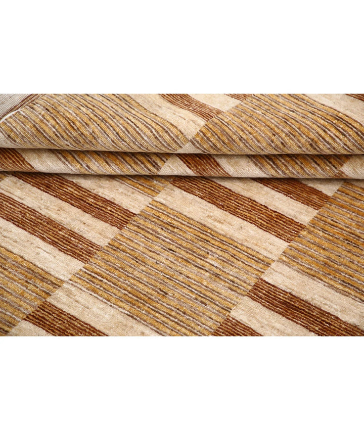 Afghan Modcar Rug 5' 10" x 7' 8" Hand-Knotted | No. AT80982