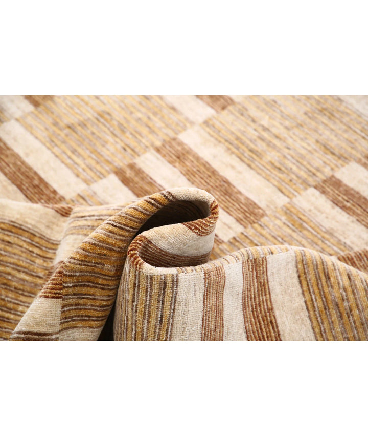 Afghan Modcar Rug 5' 10" x 7' 8" Hand-Knotted | No. AT80982