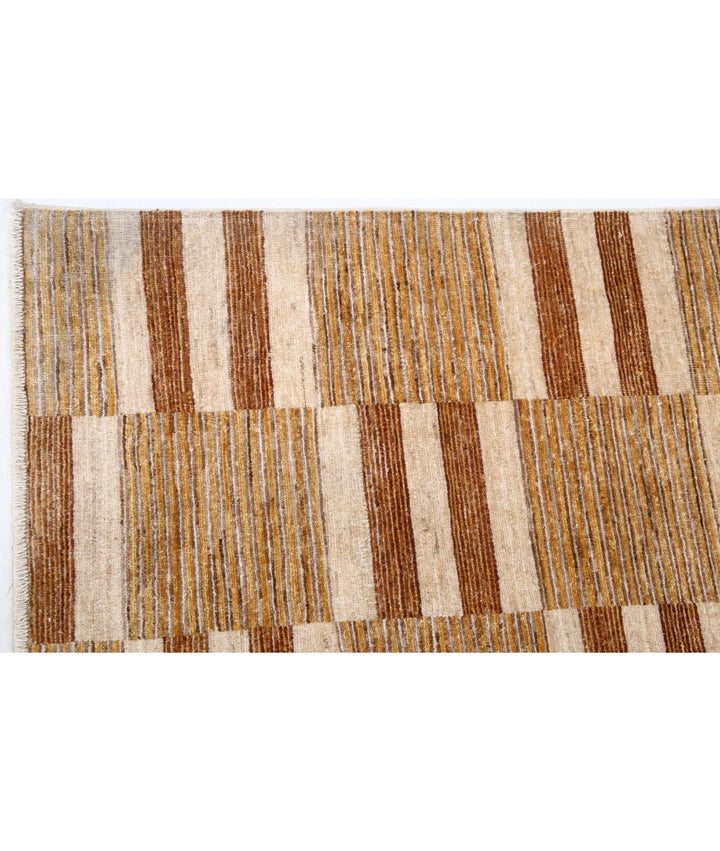 Afghan Modcar Rug 5' 10" x 7' 8" Hand-Knotted | No. AT80982