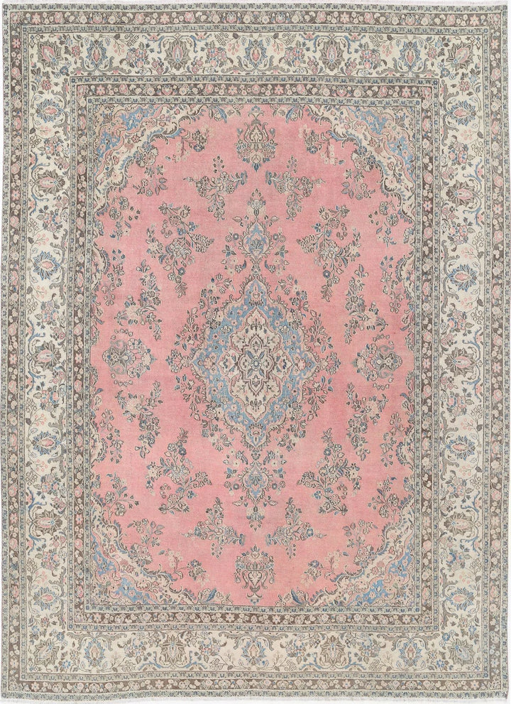 Persian Tabriz Rug 10' 0" x 13' 8" Hand-Knotted | No. AT80987