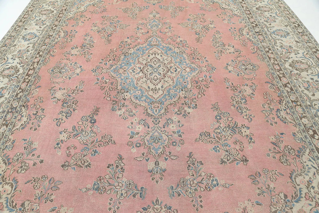 Persian Tabriz Rug 10' 0" x 13' 8" Hand-Knotted | No. AT80987
