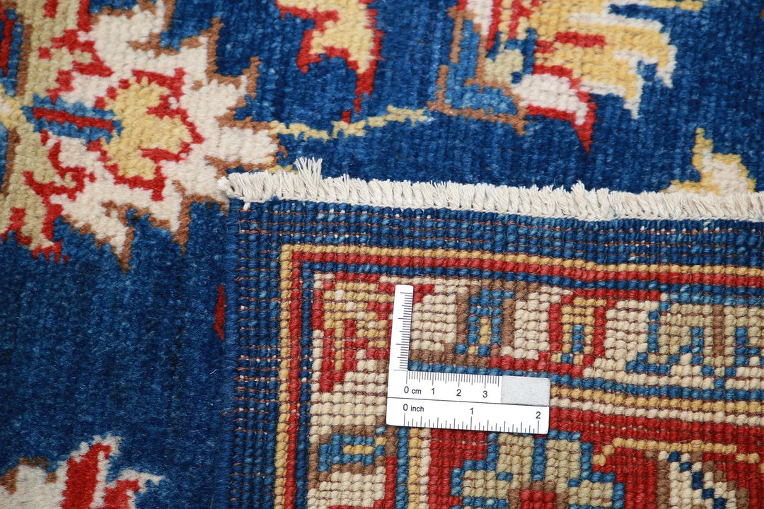 Blue Afghan Oriental Rug 3' 0" x 5' 0" Hand-Knotted | No. AT80988