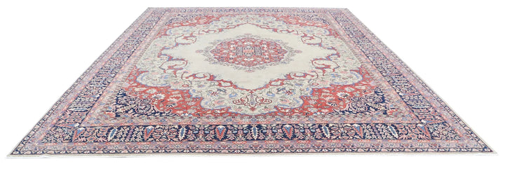 Persian Tabriz Rug 11' 7" x 14' 5" Hand-Knotted | No. AT81035