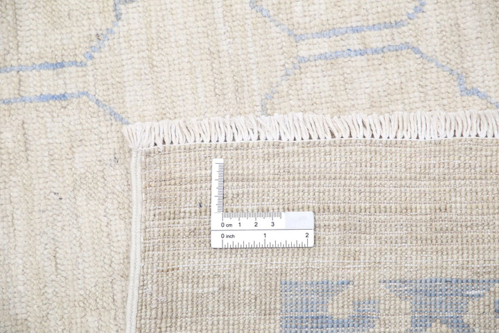 Afghan Khotan Rug 8' 5" x 11' 5" Hand-Knotted | No. AT81142