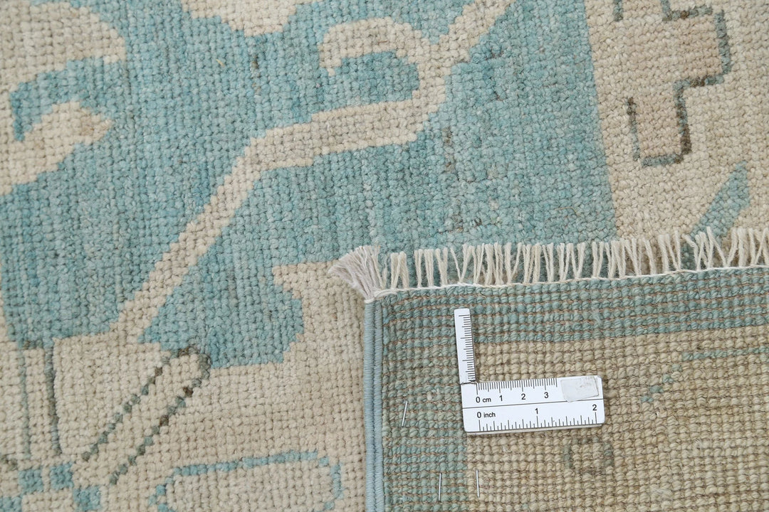 Afghan Oushak Rug 9' 11" x 13' 5" Hand-Knotted | No. AT81230