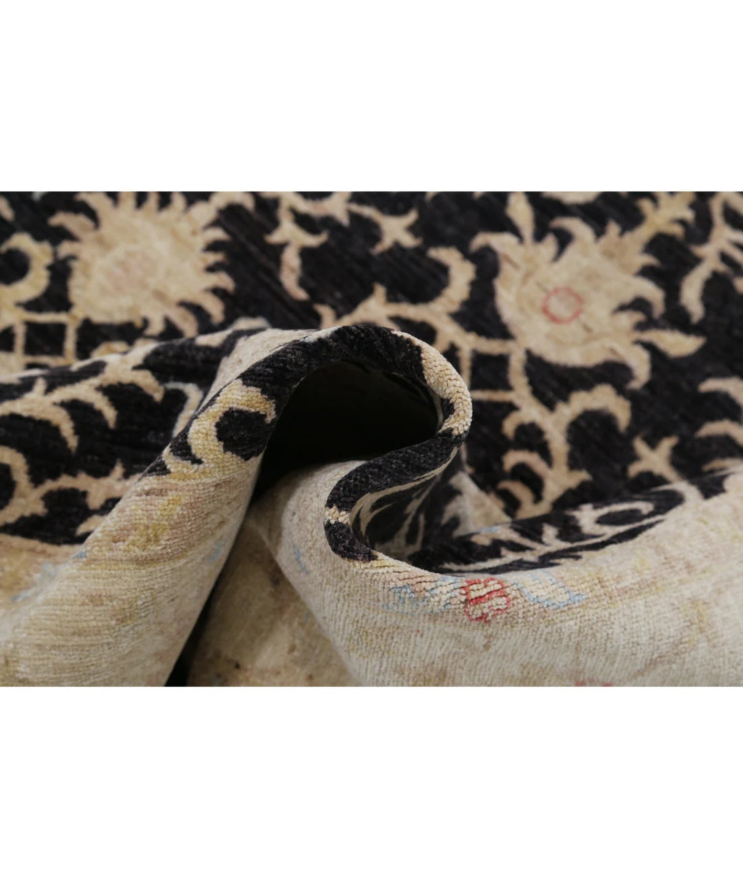 Afghan Ziegler Rug 5'6" x 8'0" Hand-Knotted | No. AT81232