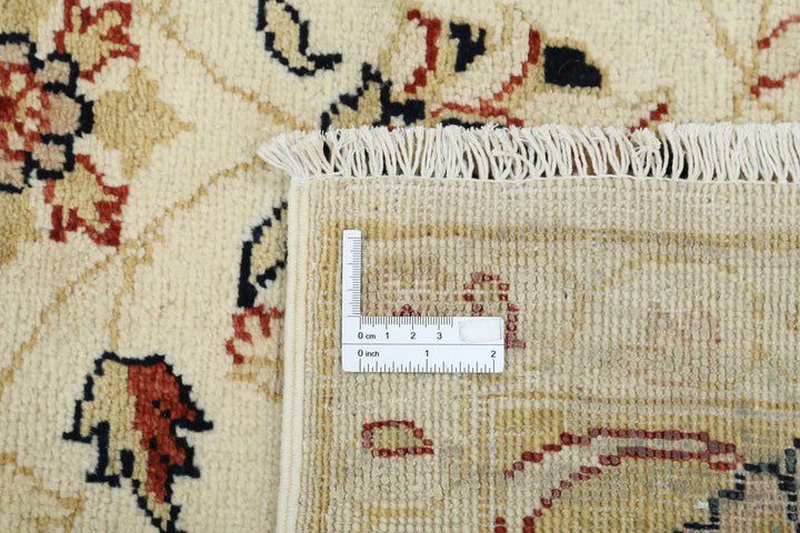 Indian Ziegler Rug 7' 11" x 9' 7" Hand-Knotted | No. AT81314