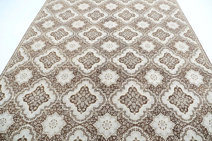 Afghan Oriental Rug 7' 11" x 10' 0" Hand-Knotted | No. AT81482