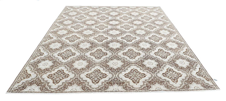 Afghan Oriental Rug 7' 11" x 10' 0" Hand-Knotted | No. AT81482