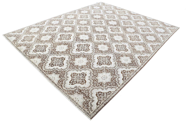 Afghan Oriental Rug 7' 11" x 10' 0" Hand-Knotted | No. AT81482