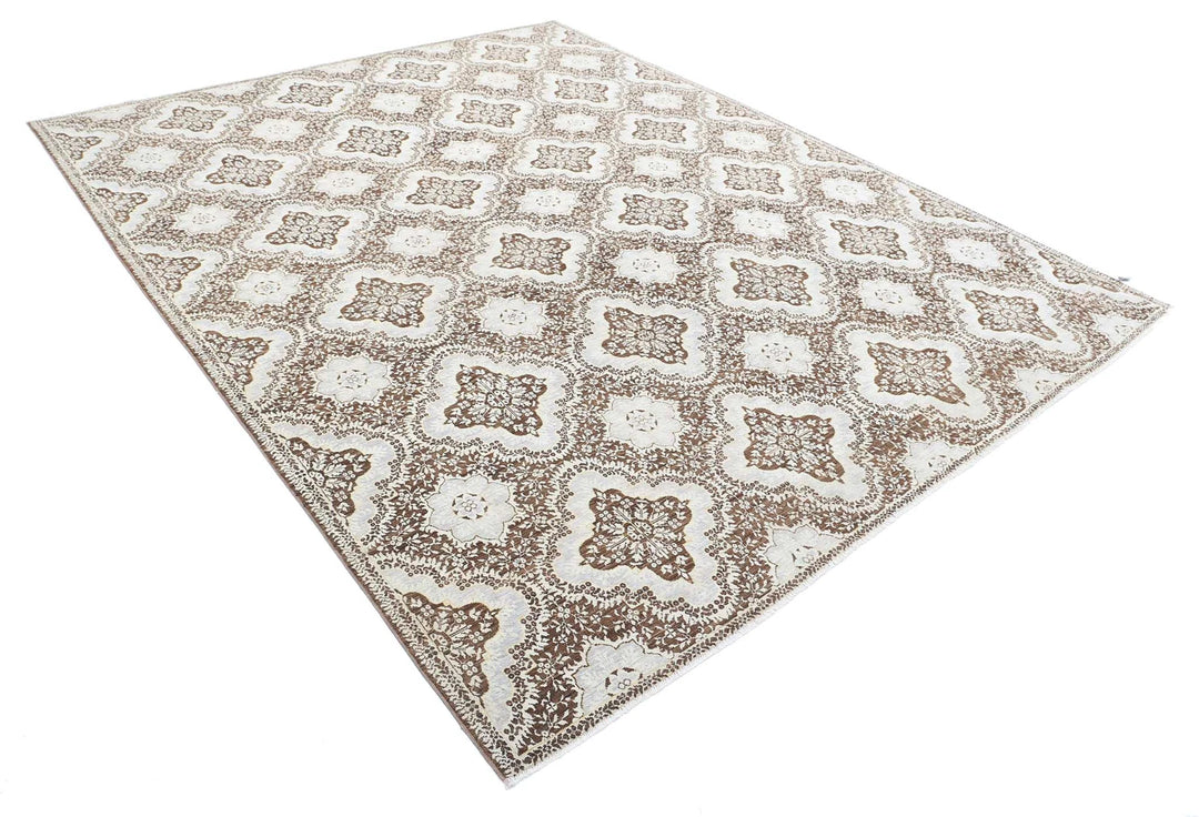 Afghan Oriental Rug 7' 11" x 10' 0" Hand-Knotted | No. AT81482