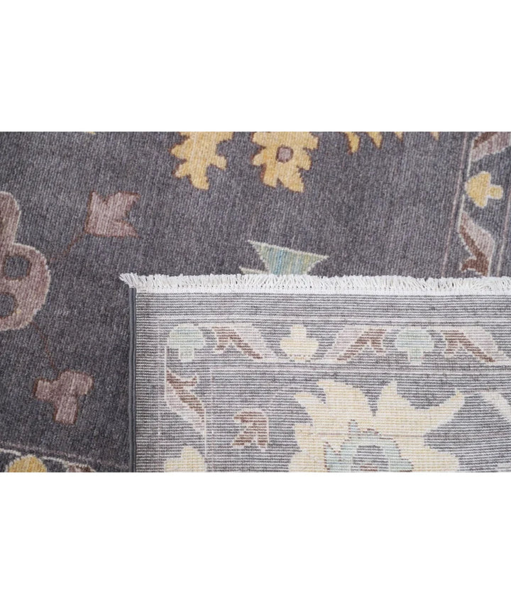 Brown Pakistani Oriental Rug 7' 11" x 10' 0" Hand-Knotted | No. AT81492
