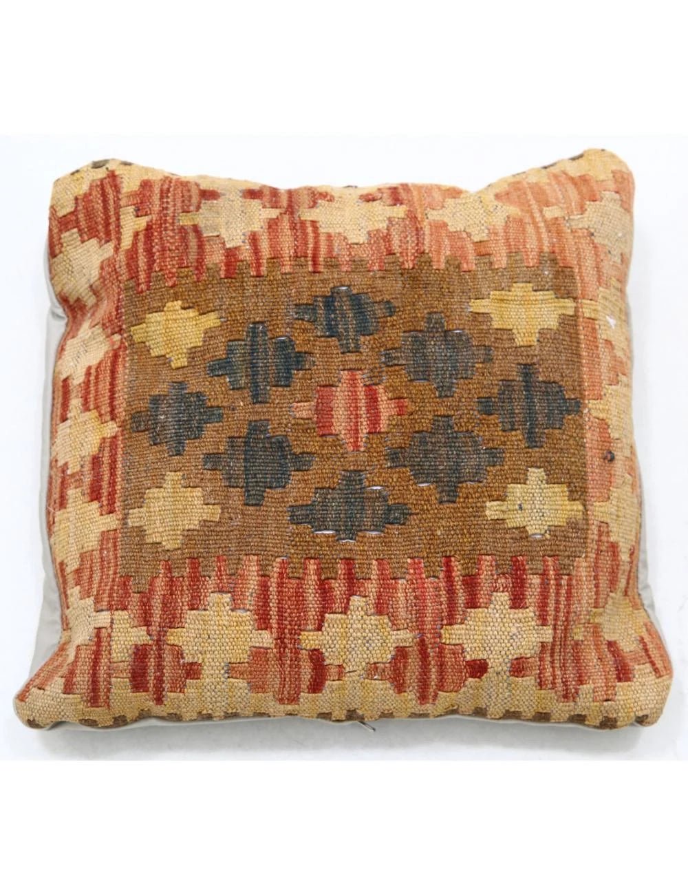 Multicolor Afghan Tribal Rug Flat-weave | No. AT81514