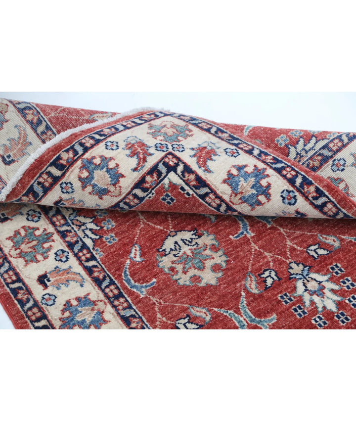 Afghan Ziegler Rug 2' 8" x 4' 1" Hand-Knotted | No. AT81523