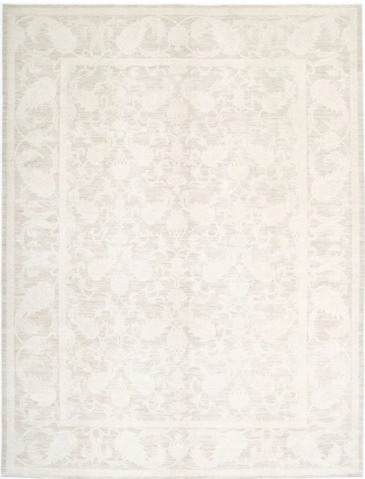 Afghan Serenity Rug 9' 0" x 11' 8" Hand-Knotted | No. AT81546