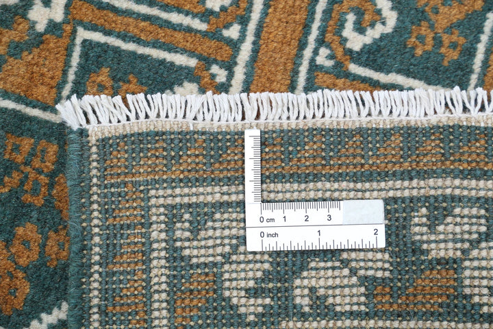 Afghan Revival Rug 5' 6" x 7' 11" Hand-Knotted | No. AT81598