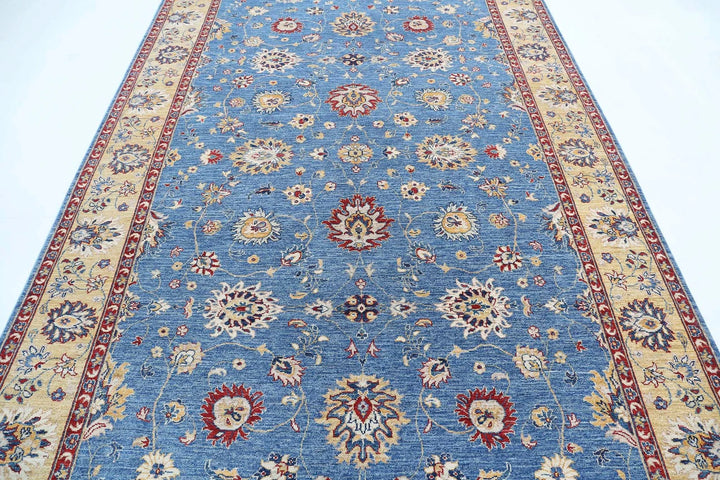 Afghan Ziegler Farhan Rug 6' 7" x 10' 2" Hand-Knotted | No. AT81754