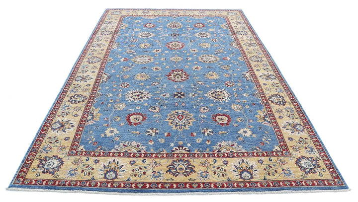 Afghan Ziegler Farhan Rug 6' 7" x 10' 2" Hand-Knotted | No. AT81754