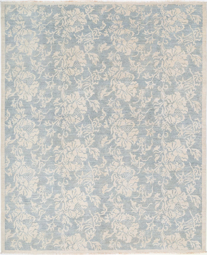 Afghan Oriental Rug 8' 1" x 9' 9" Hand-Knotted | No. AT81805