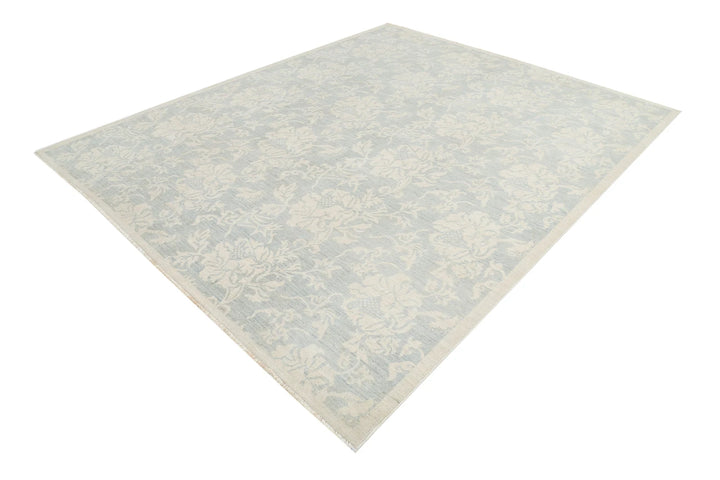 Afghan Oriental Rug 8' 1" x 9' 9" Hand-Knotted | No. AT81805