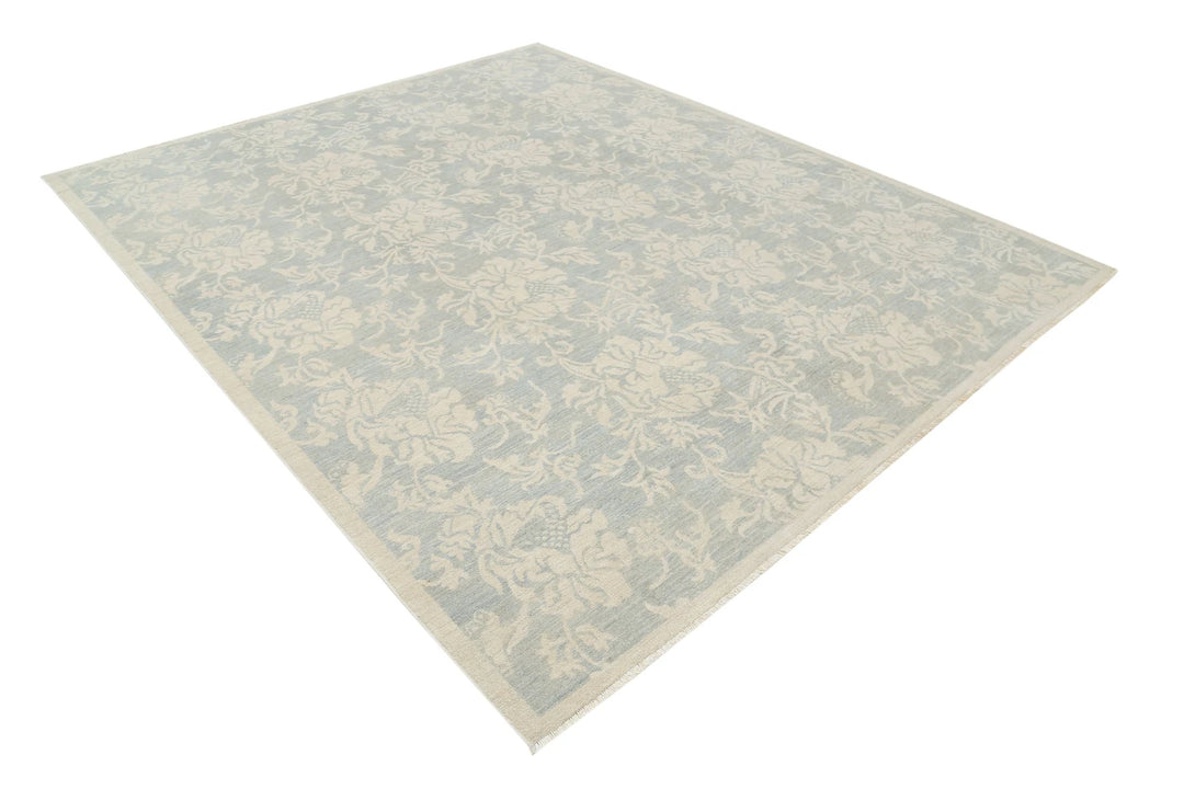 Afghan Oriental Rug 8' 1" x 9' 9" Hand-Knotted | No. AT81805