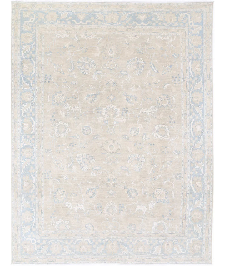 Brown Afghan Ariana Rug 8' 9" x 11' 9" Hand-Knotted | No. AT81890