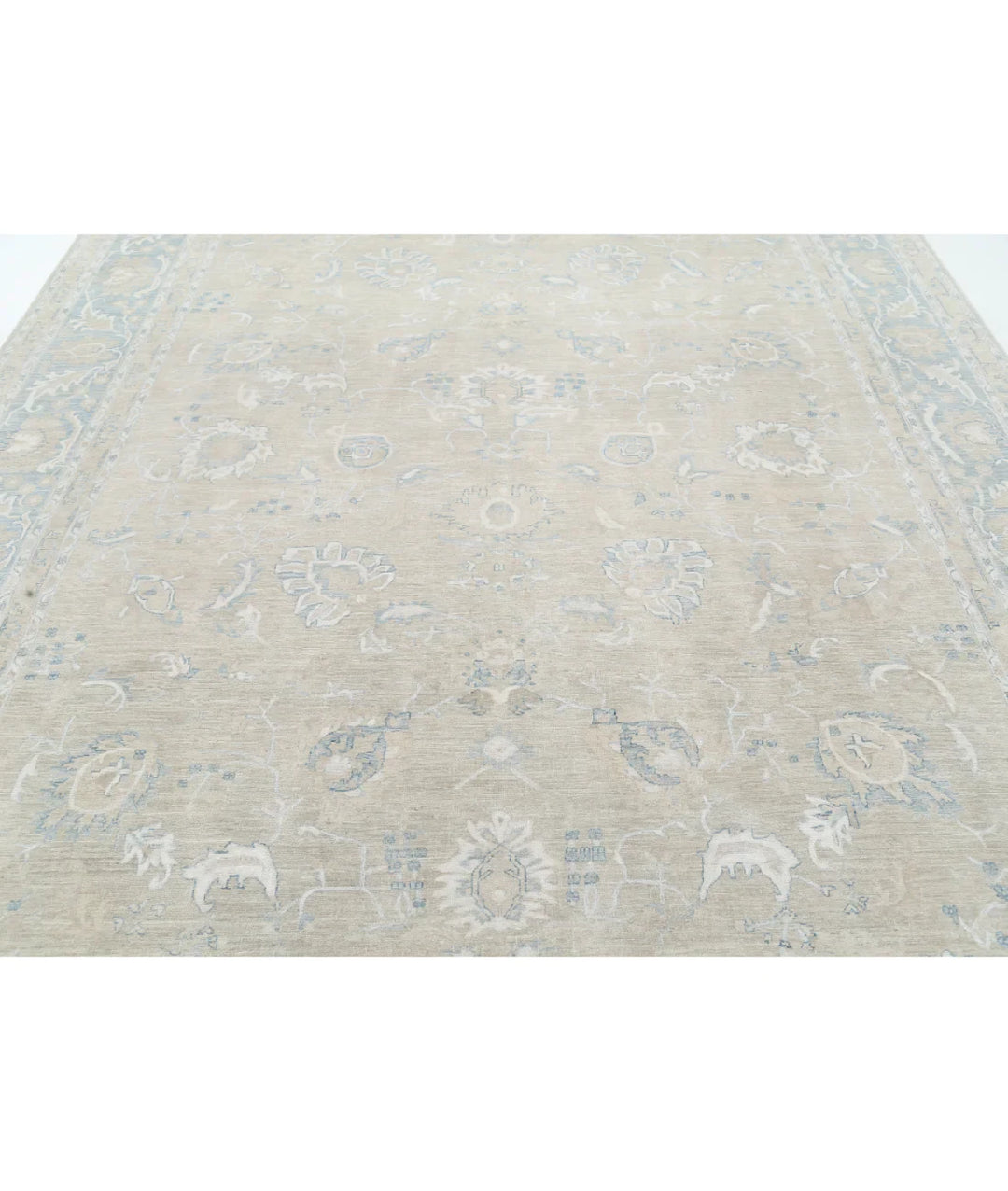 Brown Afghan Ariana Rug 8' 9" x 11' 9" Hand-Knotted | No. AT81890