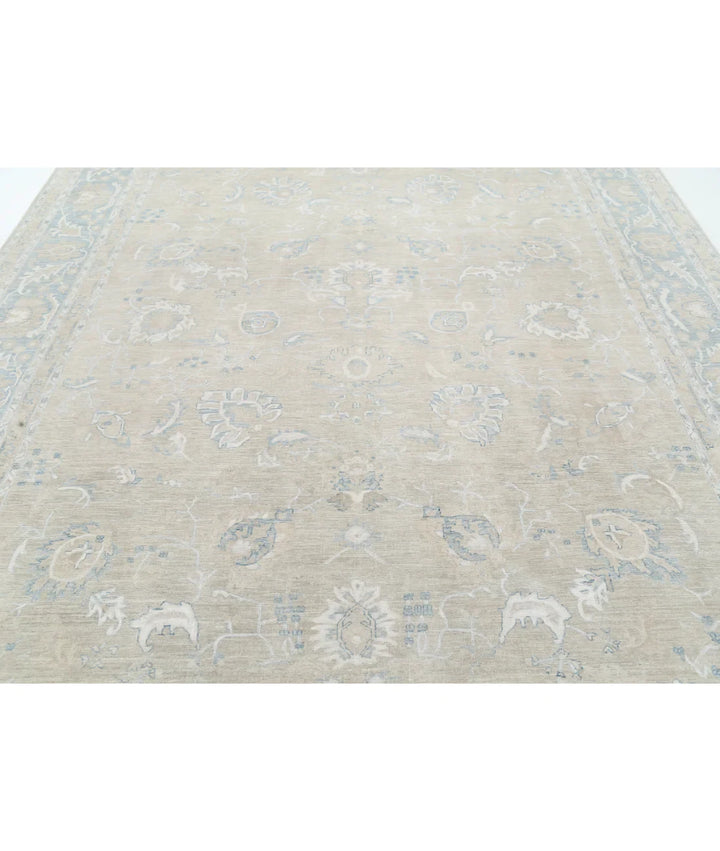 Brown Afghan Ariana Rug 8' 9" x 11' 9" Hand-Knotted | No. AT81890