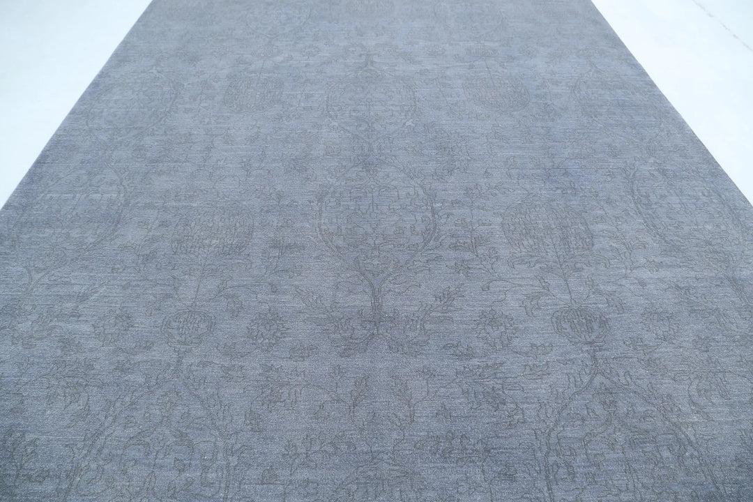 Afghan Overdye Rug 9' 9" x 13' 5" Hand-Knotted | No. AT81894
