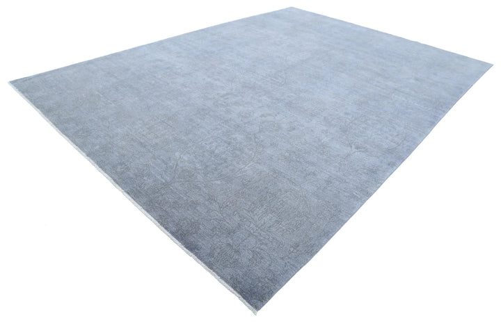Afghan Overdye Rug 9' 9" x 13' 5" Hand-Knotted | No. AT81894