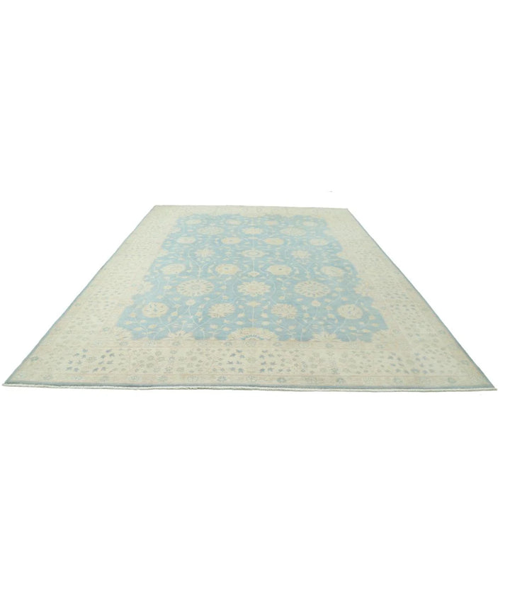 Afghan Kazak Rug 9' 10" x 13' 6" Hand-Knotted | No. AT81898