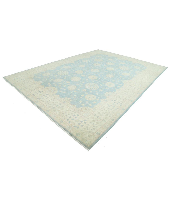 Afghan Kazak Rug 9' 10" x 13' 6" Hand-Knotted | No. AT81898