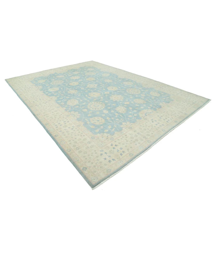Afghan Kazak Rug 9' 10" x 13' 6" Hand-Knotted | No. AT81898