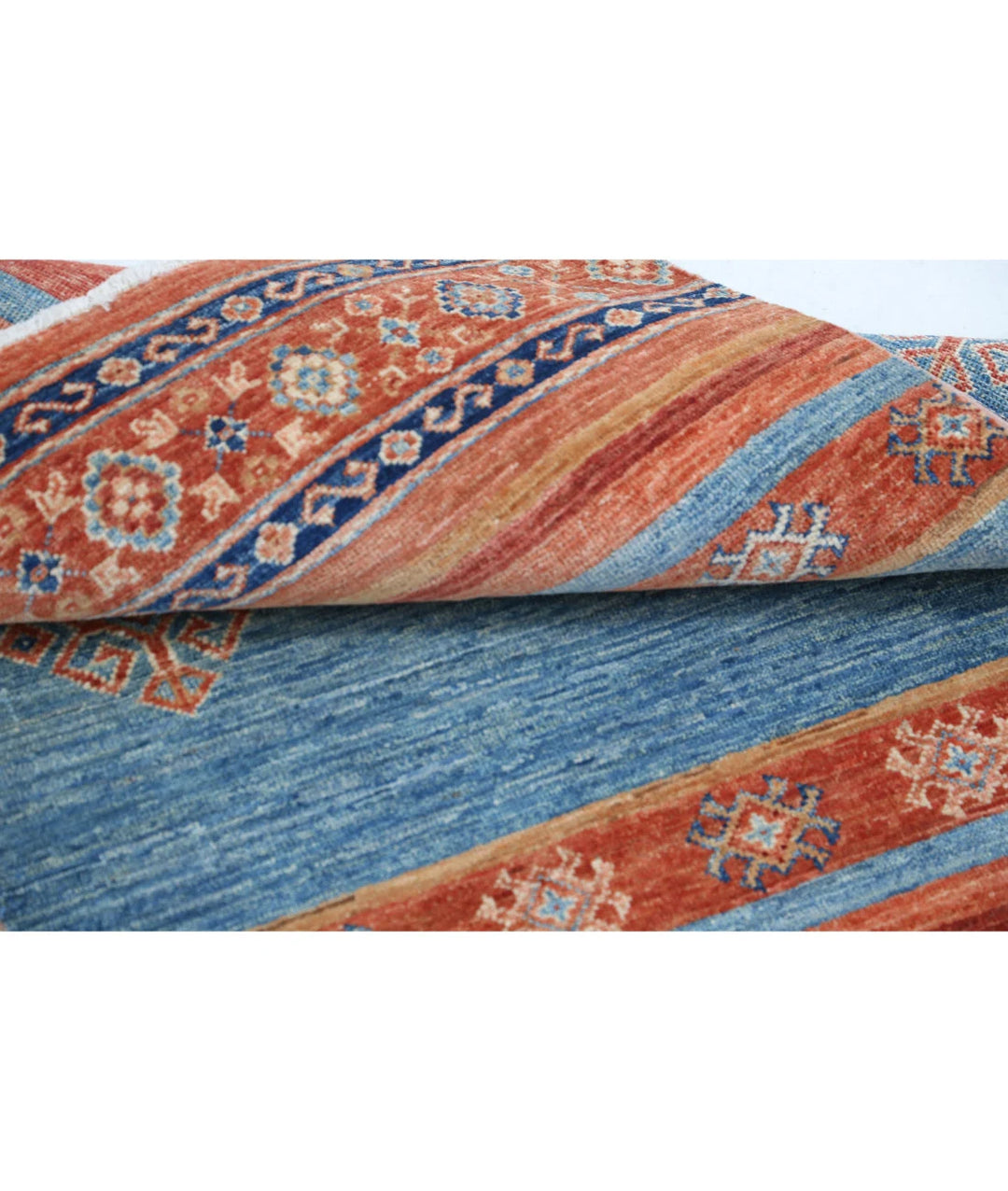 Afghan Khurjeen Rug 2' 7" x 3' 11" Hand-Knotted | No. AT81989