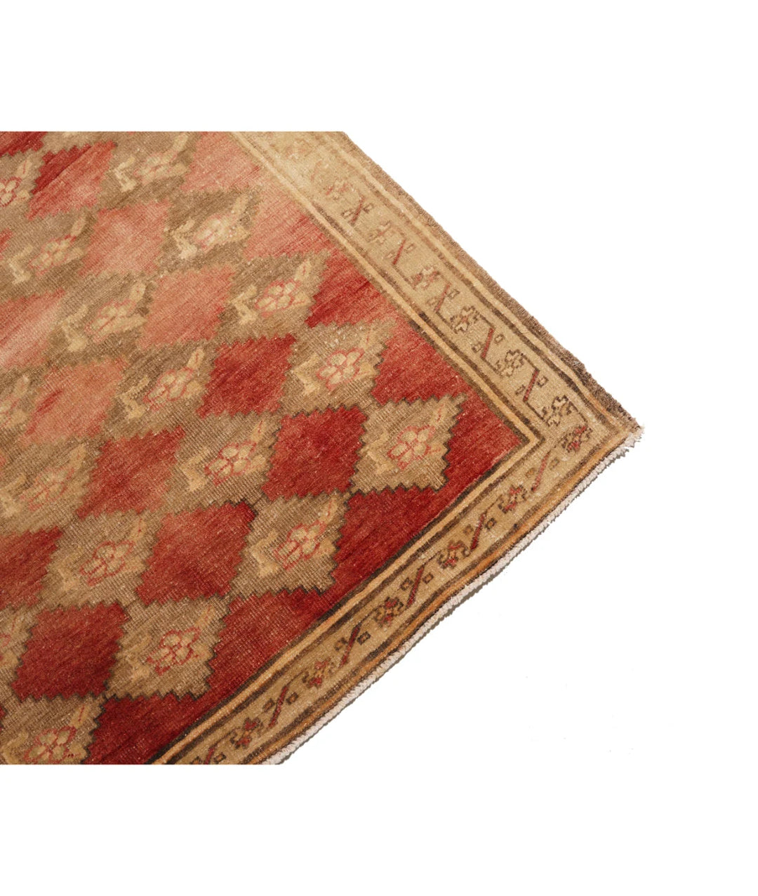 Turkish Anatolian Vintage Rug 5' 0" x 11' 8" Hand-Knotted | No. AT82148