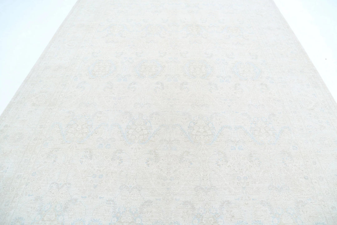 Afghan Serenity Rug 8' 8" x 11' 8" Hand-Knotted | No. AT82170
