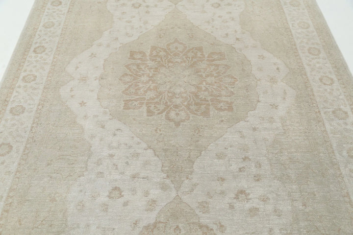 Afghan Ariana Haji Jalili Rug 6' 6" x 9' 6" Hand-Knotted | No. AT82189